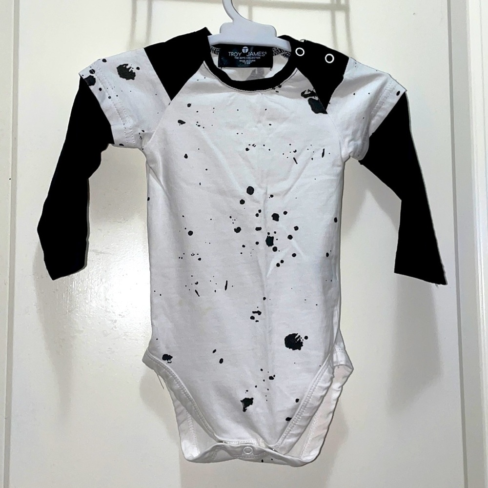 Troy James 3-6 month onesie